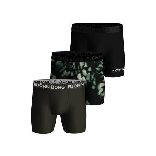 Björn Borg PERFORMANCE microfiber boxershort (3-pack)