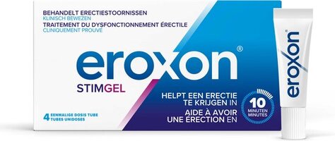 EROXON Erectie Gel voor Mannen - 4 Tubes - 3200 mg - Stimulerende Gel