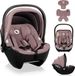 Lionelo Moxie i-Size Baby Autostoeltje & Draagstoel 40-87 cm – Vanaf Geboorte – Achterwaarts (RWF) – ISOFIX Compatibel – Memory Foam – Bamboe Stof – Dri-Seat – Magnetische Gordels – Verstelbare Hoofdsteun