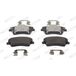 FERODO Plaquettes de frein X4 pour KIA: Niro & HYUNDAI: Ioniq/5 (Ref: FDB5205)