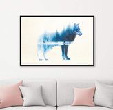 Close Up Forest Wolf Poster 91,5 x 61,0 cm