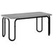 vidaXL Salontafel Grijs Sonoma 100 x 50 x 45 cm Bewerkt hout