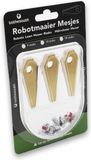 To the South® Robotmaaier Mesjes titanium geschikt voor Honda Miimo HRM 40 - 18 stuks