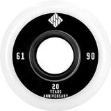 Usd Skatewielen Team 61 Mm 90a Polyurethaan Zwart 4 Stuks