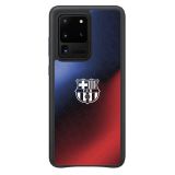 FC Barcelona Coque de Téléphone 3D Samsung Galaxy S20 Ultra - Blason Estompé