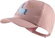 Baseballcap voor baby's met eenhoornprint - katoenmix - mat roze