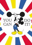 Mickey Komar Mickey Mouse Do it - 50 x 70 cm