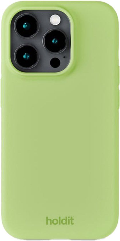 Holdit Silicone Case geschikt voor Apple iPhone 15 Pro Max - Matcha