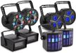 Gear4Music Cosmos Strobe, Derby and LED Party Lights Bundle