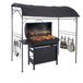 Merkloos Barbecuetent - 220 x 220 x 150 cm - Antraciet
