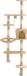 vidaXL Poteau griffoir pour chat avec poteaux à gratter en sisal, fixation murale, 194 cm, beige