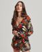 Superdry Vintage Beach Playsuit Zwart 2XS Vrouw