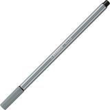 STABILO Pen 68 - Feutre de qualité supérieure - Gris froid moyen - par pièce