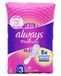 Always Platinum Serviettes hygiéniques Jour & Nuit avec ailettes 20 stk.