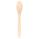 García de Pou 224.68 lepel, 18,7 cm, natuurlijk hout, 100 stuks