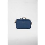 Furla Classic Xl Crossbody Pouch Indigo+tortora