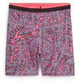 Puma Hypernatural 5'' Kurze Leggings Grau, Rosa XS Damen