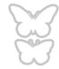 Sizzix Clear Stamps Set A5 with Framelits Die Painted Pencil Butterflies
