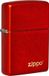 Zippo Metallic Red with Logo Lighter