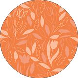 Bonateks Ronde digitaal bedrukte muismat, antislip onderkant, voor kantoor en thuis, diameter: 22 cm