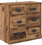 vidaXL Dressoir Oud Hout 70 x 35,5 x 67,5 cm