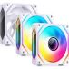 乔思伯 JONSBO ZL-120 Reverse RGB 12cm (Blanc) Lot de 3 Ventilateurs