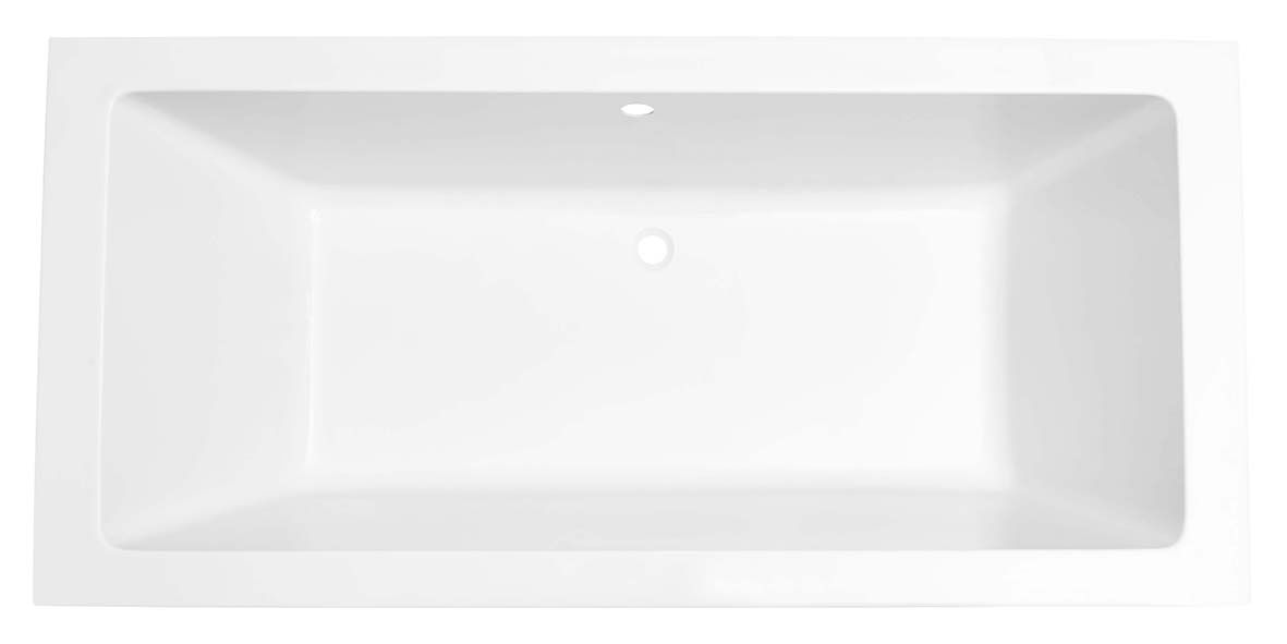 Wiesbaden Santino SQ inbouw ligbad 180x80 mat wit