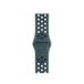 Apple MTMU2ZM/A Nike Sport Band 40mm Fluoroelastomeer Zwart, Blauwgroen