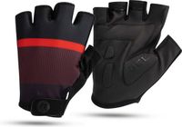 Rogelli Hero II Fietshandschoenen Zomer Heren Rood Bordeaux Zwart Maat S