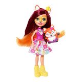 Enchantimals Boomschommel Speelset – Felicity Vos pop (15 cm) en Flick dierenfiguur