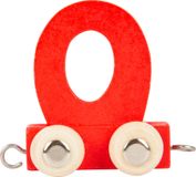 Small foot - Coloured Letter Train O