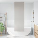 Maison Exclusive - Rideau de douche avec caisse intégrée, dimensions 70x240 cm, largeur du tissu : 66 cm