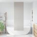 Maison Exclusive - Rideau de douche avec caisse intégrée, dimensions 70x240 cm, largeur du tissu : 66 cm