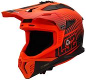 LS2 MX708 Fast II Duck M.H-V Oranje Rood Offroad Helm - Helm