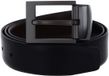 PORSCHE DESIGN Leren Riem Traveller Buckle 35 W90 Black - Darkbrown