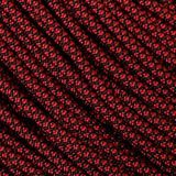 Knivesandtools 550 Paracord Type III, Imperial Red Diamond, 100 ft
