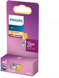Philips LED Capsule Transparant - 2.4 W - G4 - warm wit licht
