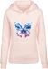 Miss Tee Dames Hoodie Chromed Butterfly Hoody