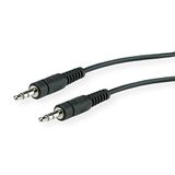 ROLINE 3,5mm jack audiokabel M/M, 1 m