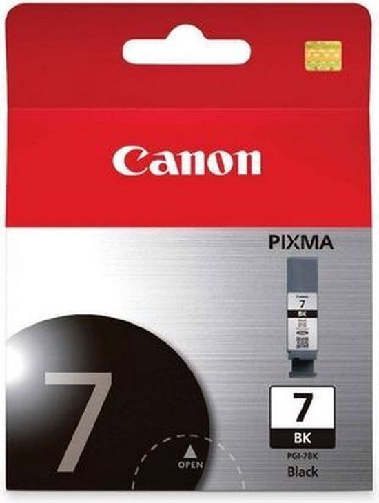 Canon PGI-7BK Zwart Inktcartridge - 2444B001