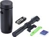 BBB Cycling CombiSet Outils & Chambres à Air Porte-bidon - Avec Kit d'outils - Bidon à outils Vélo - Noir - Taille L - BSB-64
