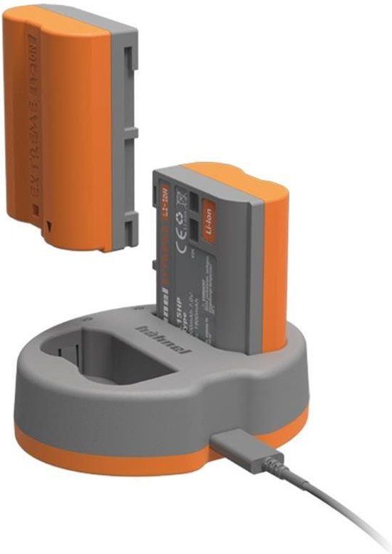 Hähnel HLX-EL15HP Power Kit - Accu EN-EL15 Extreme plus gratis USB dubbellader