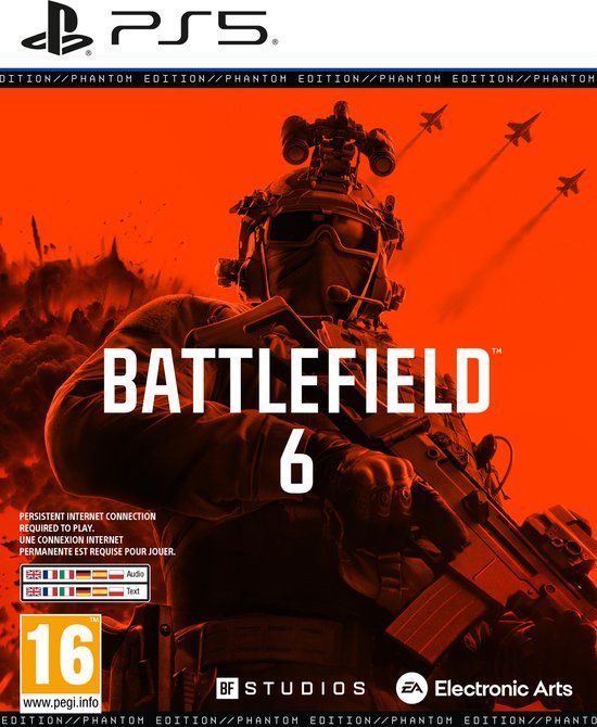 Electronic Arts Battlefield 6 - Phantom Edition - PS5 - Blu-ray - Shooter - 16+