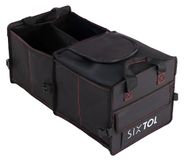 SIXTOL CAR COMPACT 5L THERMO | Opvouwbare kofferbak organizer | 5 vakken | Grote geïsoleerde thermovak (18L) | Waterdicht | Zwart