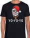 Bellatio Decorations Shoppartners Bv Gangster / Rapper Santa Kerstshirt Heren L Zwart