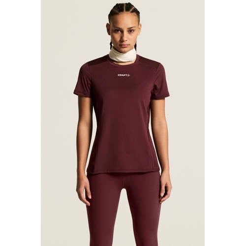 Craft ADV Essence sportshirt - donkerrood