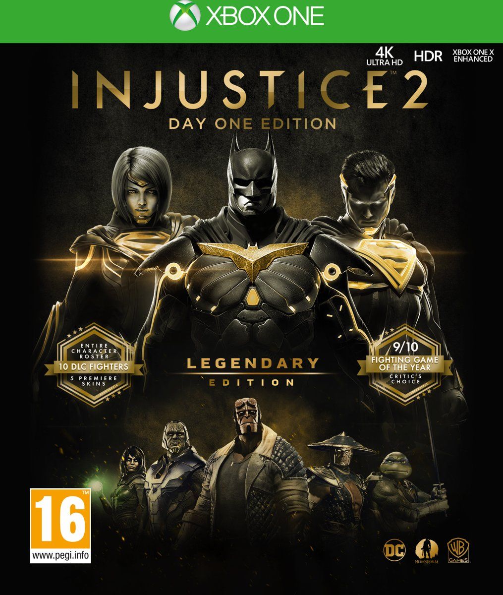 Injustice 2 Legendary Edition Day One Edition Xbox One