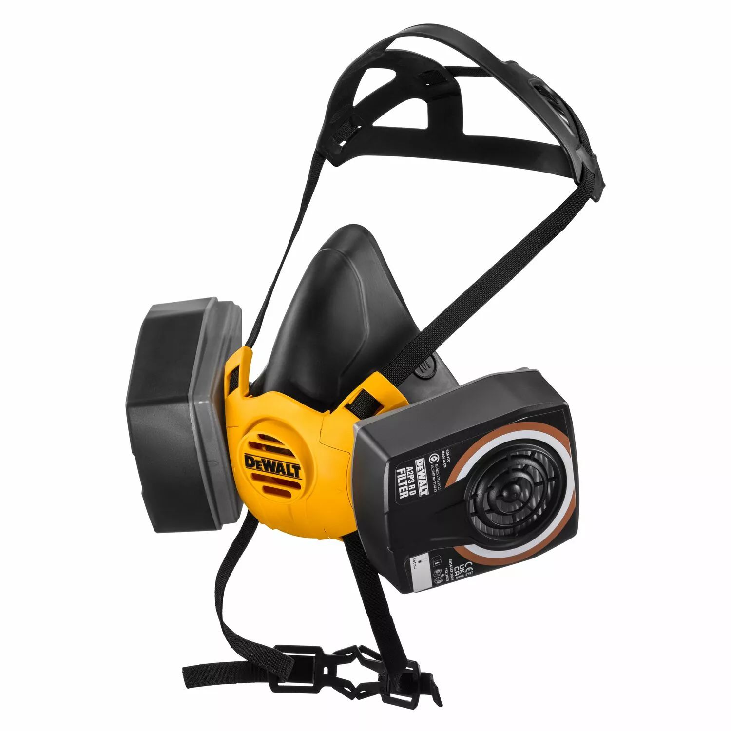 DeWALT Lichtgewicht halfgelaatsmasker met A2P3 filters - Maat M