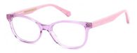 Polaroid PLD D833 789 Cat Eye Enfants Violet Plastique/Carbone 47mm