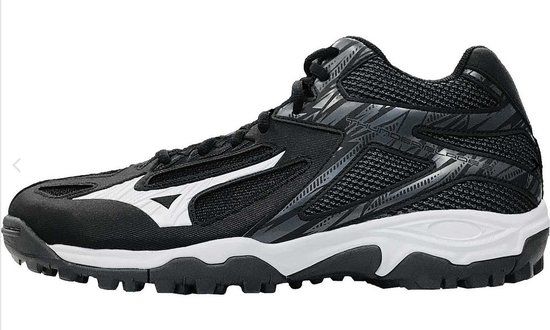 Mizuno Thunder Blade 3 Outdoor Turf Volleybal Schoenen Unisex Zwart Maat 47